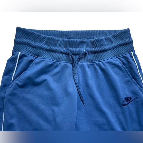 Nike Sportswear Womens Heritage Track pant joggers blue white size medium - Picture 3 of 8